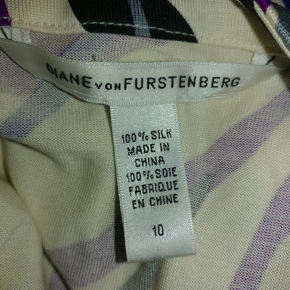 ⬇️  DVF Giselle Silk Jersey Mini Tunic Dress 10 - Picture 5 of 8